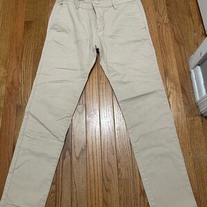 Zara Tan Denim Men's Tan Pants Waist 31 Length 29